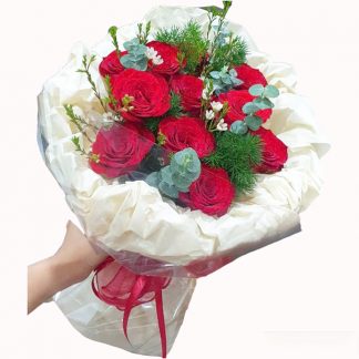 hoa tình yêu, hoa valentine, bó hoa tặng người yêu